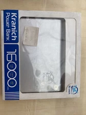 Kranich 16000 mAh Ultra Slim Dual USB – Batería externa portátil Power Bank 