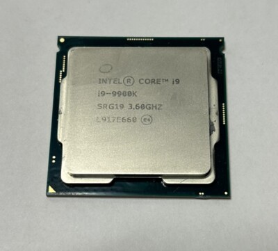 Intel Core I9-9900K SRG19 3.6GHz 8-Core 16MB LGA1151 Desktop CPU Processor
