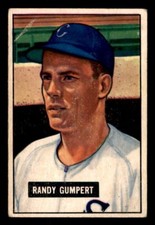 1951 Bowman Baseball #59 Randy Gumpert GD *e1