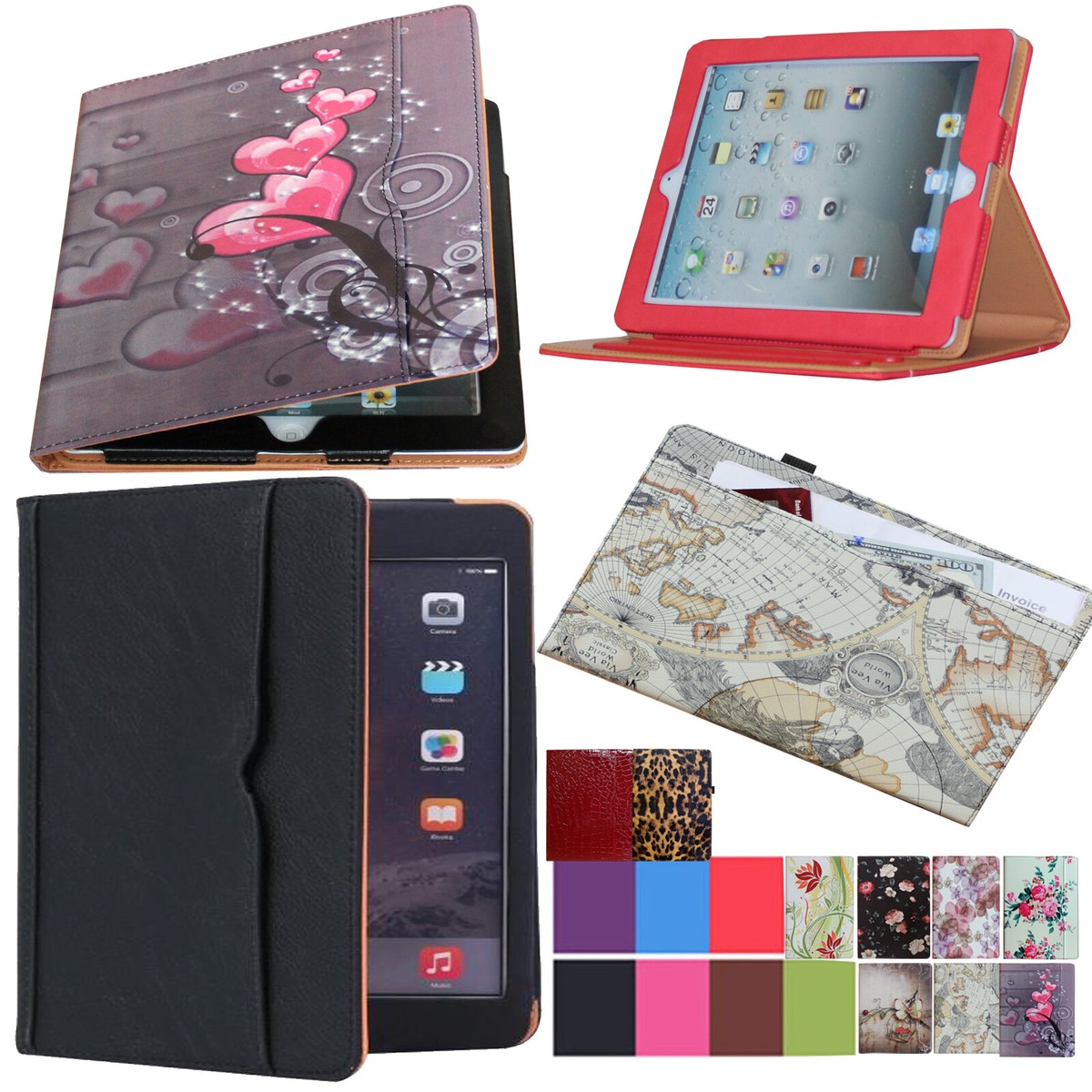 iPad Air 3 10.5-inch Soft Leather Smart Cover Case A2152 A2153