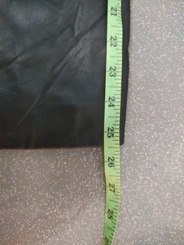 M&S Autograph Womens High waisted Real Leather Trousers Wide Leg size 14 - Picture 8 of 8