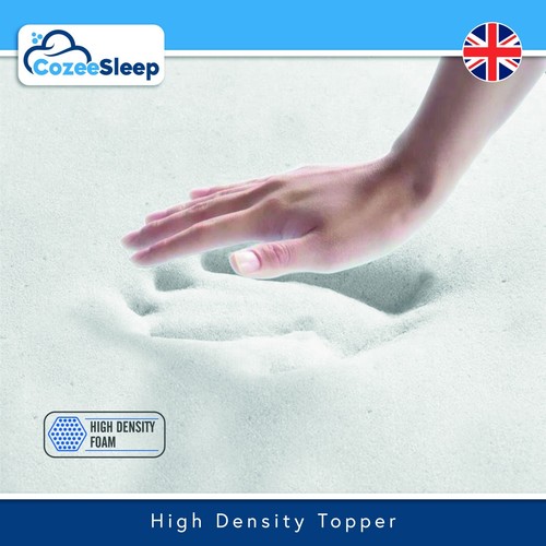 Mattress Topper Medium Firmness | 3ft single 4ft, 4ft6 double 5ft king 6ft Sizes - Picture 4 of 6