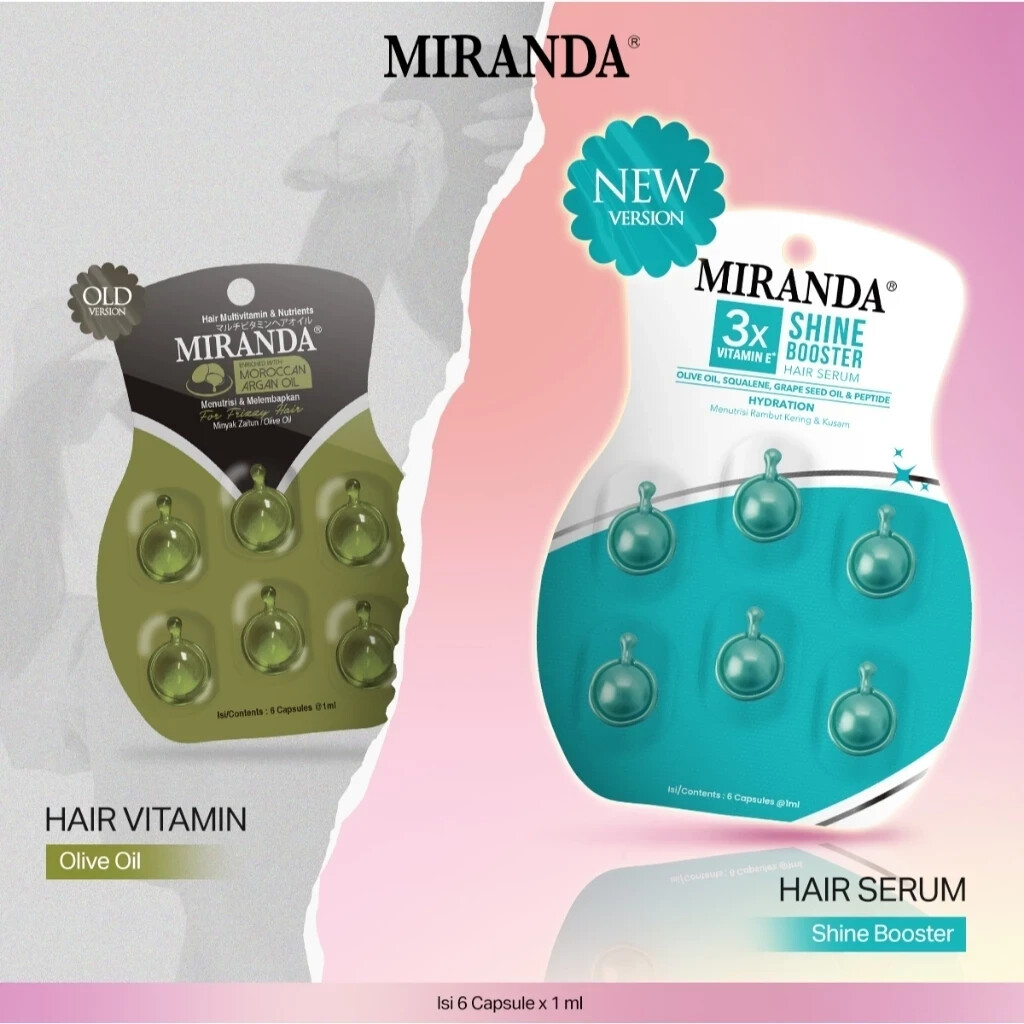 みぽりんHAIR SERUM 45ml 2本セット 6x Miranda Hair Serum Shine Booster Hydration Hair @6x1ml | eBay
