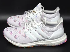 Adidas Womens Utraboost 1.0 Valentine's Day Primeknit White Pink Black HQ3857