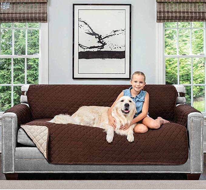 Couch Protectors For Dogs Reversible Pet Furniture Covers Sofa Protector Cover