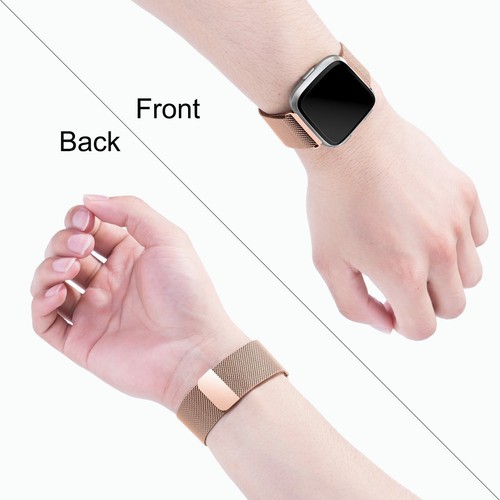 Fitbit Versa Lite Edition/Edizione Speciale Cinturino Magnetico Milanese Inox - Foto 27 di 60