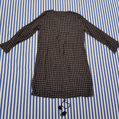 Hübsche Tunika von The Masai Clothing Company, M, schwarz / grau kariert - Bild 9 von 24