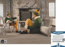 BOB NEWHART SIGNED 'PAPA ELF' 8x10 MOVIE PHOTO ACTOR SHOW PROOF BECKETT COA BAS BOB NEWHART SIGNED 'PAPA ELF' 8x10 MOVIE PHOTO ACTOR SHOW PROOF BECKETT COA BAS