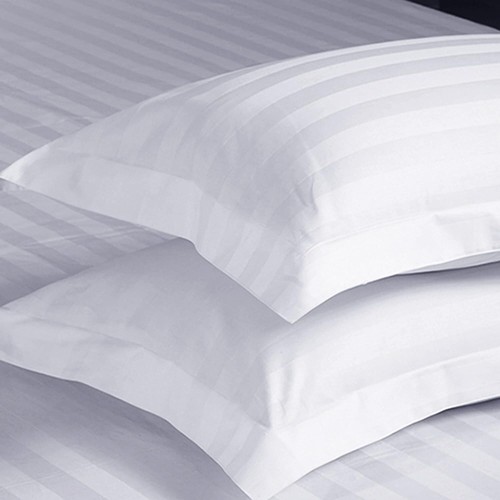 Luxury Duvet Cover Quilt Covers Bedding Set Satin Stripe Single Double King Size - Picture 7 of 14