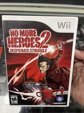 Factory Sealed New No More Heroes 2: Desperate Struggle Nintendo Wii 2010