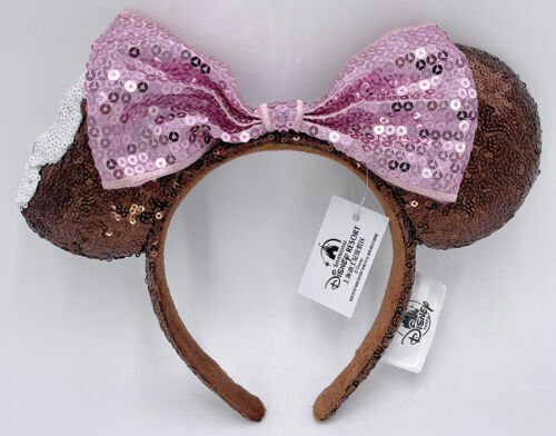 Eis Disney Parks Minnie Ears 2022 braun exklusives Schokoladenstirnband - - Bild 3 von 4