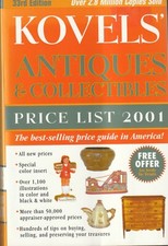 Kovels' Antiques & Collectibles Price List 2001 33rd Edition Paperback – 33 Ed
