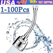 3-Speed 360  Rotatable Adjustment Faucet Extension Water Saving Faucet Lot