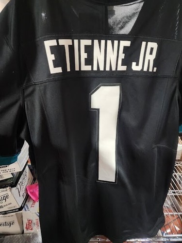 Travis Etienne On Field Nike Licensed Jaguars Football Jersey Size L Unsigned - Picture 3 of 4