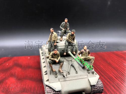 Modelo de impresión 3D producto acabado estático Fury Five Film 1:72 US Soldiers Film - Imagen 6 de 10