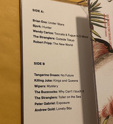 A Mixed Tape Made By Daniel Davies (2021) Sacred Bones Records – cassette NEW - Picture 3 of 3