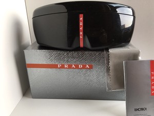 PRADA-SPORT-Eyeglasses-Sunglasses-Black-Hardshell-Case-w-new-original-packaging