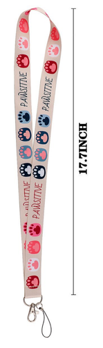 Cordón para el cuello de 17,7" con patas lindas garras ser pawsitivo - Imagen 2 de 3