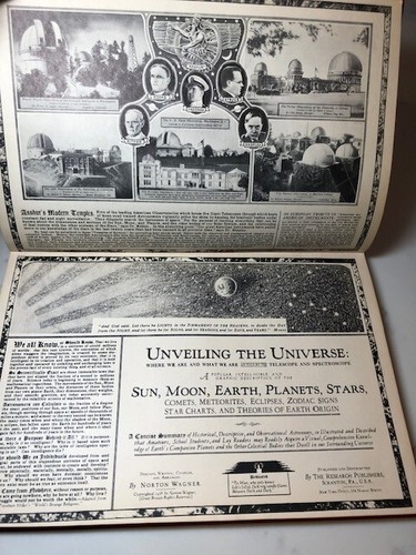 UNVEILING UNIVERSE Teleskop Spektroskop 1936 Norton Wagner Buch Planeten Kometen - Bild 5 von 13