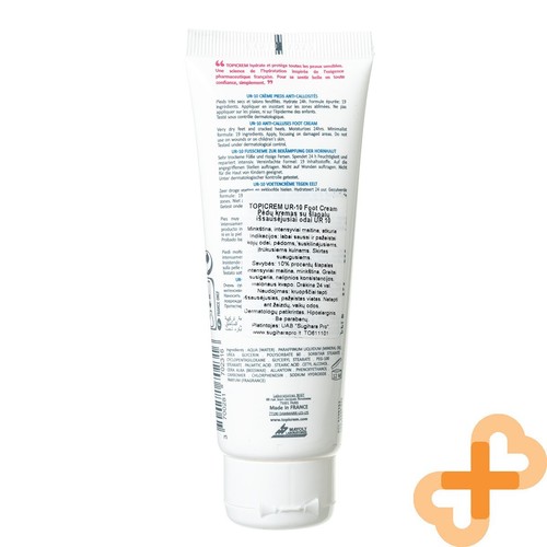 TOPICREM UR-10 Anti-calluses Pieds Crème Avec Urea pour Sec Peau Adoucit 75 ML - Bild 6 von 24