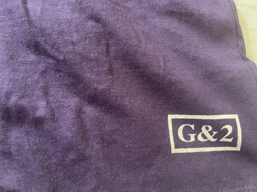Girls Green2 Teddy Bear Baer Hadnosme Graphic Purple T-shirt. Size Large 10-12 - Picture 3 of 13