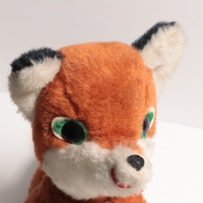 Vintage Cuddle Toys Action Musical Fox Plush by Douglas Head Vintage Cuddle Toys Action Musical Fox Plush by Douglas Head