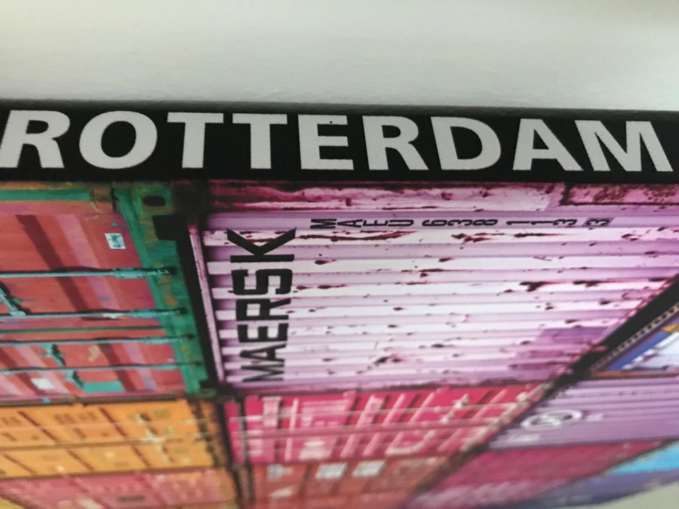 Leinwandbild, XXL, Container, Collage, Architektur, Design, Modern Hamburg Hafen - Bild 2 von 3