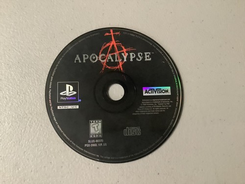 Apocalypse (PS1, 1998) solo disco - Imagen 1 de 4
