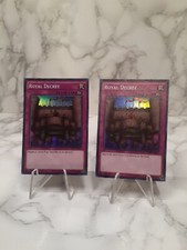Royal Decree X2 - THSF-EN058 - Super Rare 1st Edition VLP/NM 