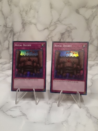 Royal Decree X2 - THSF-EN058 - Super Rare 1st Edition VLP/NM  - Picture 1 of 10