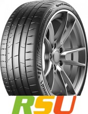 4x Continental Sportcontact 7 FR XL 255/30 R19 (91Y) (Z)Y Sommerreifen