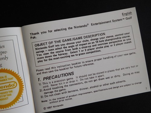 🎮 Notice Fan-Made – Golf – ASD – FR / EN 🎮 - Imagen 3 de 7