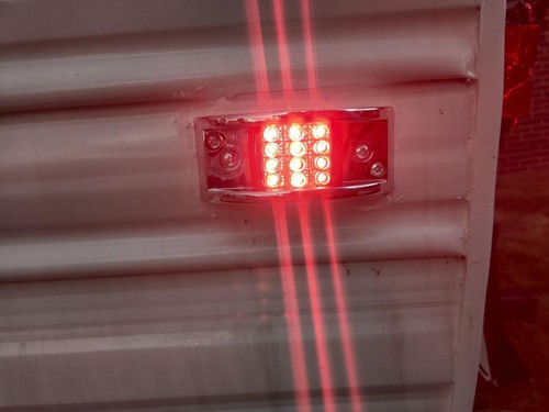 10X Red 12-LED Sealed Side Marker Lights 4.8" Truck Trailer RV Clearance Lights - Picture 9 of 10