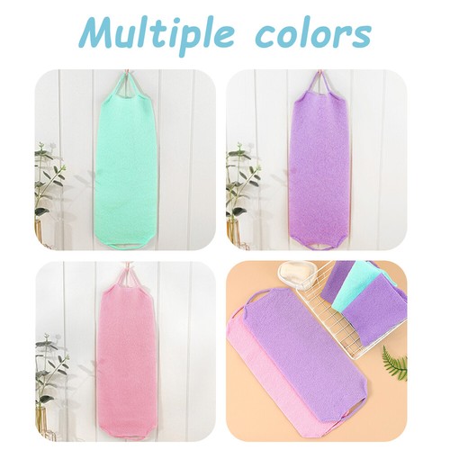 3pcs Exfoliating Washcloth Towels Body Back Scrubber Shower Beauty Scrub Cloth - Picture 11 of 20