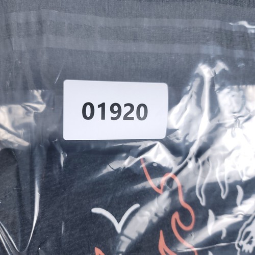 Volcom Shirt Mens Large Gray Long Sleeve Skeleton Palm Tree Flame Graphic - Picture 9 of 9