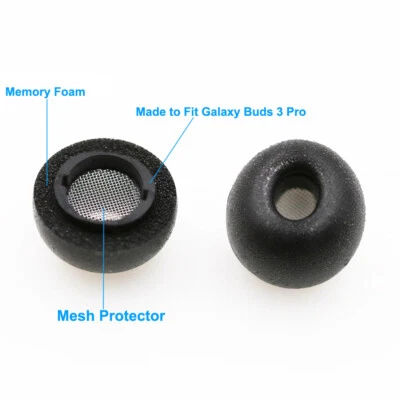 MARKENLOS 1/3 paio di tappi per le orecchie in memory foam per Samsung Galaxy Buds 3 Pro tappi per le orecchie di ricambio