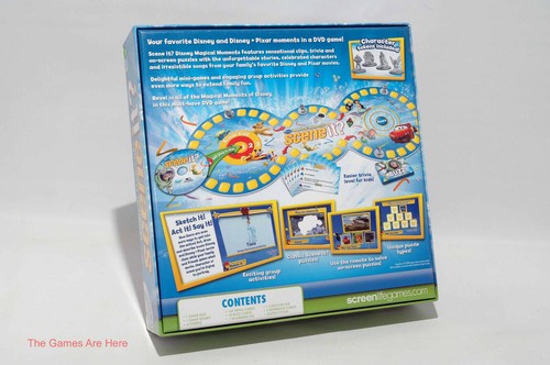 Disney Scene It? Magical Moments DVD - Game Screenlife 2010 w Some Sealed Parts - Picture 2 of 12