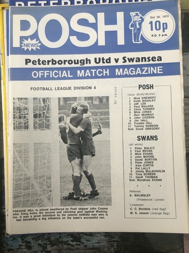 Peterborough United HOME programmes 1960s 1970s 1980s League & Cup - Picture 31 of 40