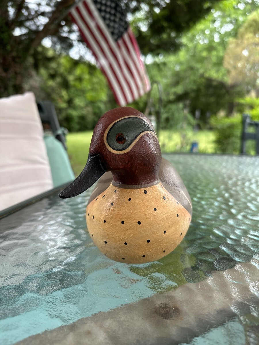 Ducks Unlimited Decoy Green-Winged Teal Drank Duck Hand