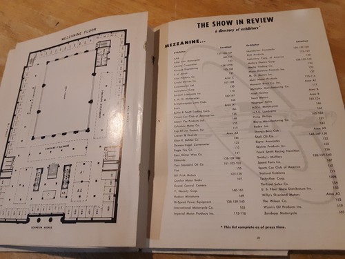 INTERNATIONAL MOTOR SPORTS SHOW 1953 with many advertising extras - Picture 9 of 22