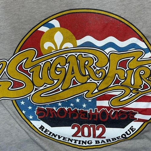 Grey Sugar Fire Smoke House 2012 T-shirt size Large #barbecue - Picture 2 of 3