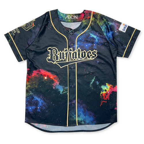 Japan NPB Orix Buffaloes Get Over Osaka! Summer Baseball Jersey 2016 - Picture 6 of 6