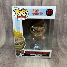 Funko Pop! Figura de vinilo: Séptimo hijo de un séptimo hijo Eddie #250 Iron Maiden