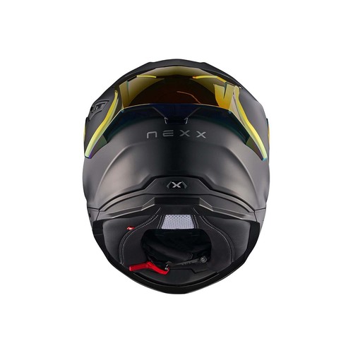 Nexx Y.100R Subsonic Motorradhelm (Schwarzmatt/Rot) Gr: M (57) - Bild 3 von 5