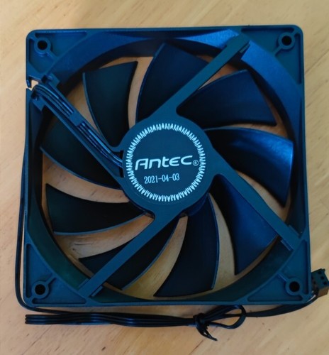 Antec Computer Case Fan P12 120mm Pressure Optimised Computer 3-Pin PC Case Fan - Picture 3 of 4
