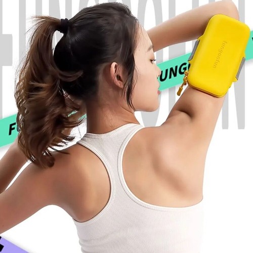 Waterproof Running Arm Bag Double Zipper Sports Arm Bag Sport - Zdjęcie 8 z 14