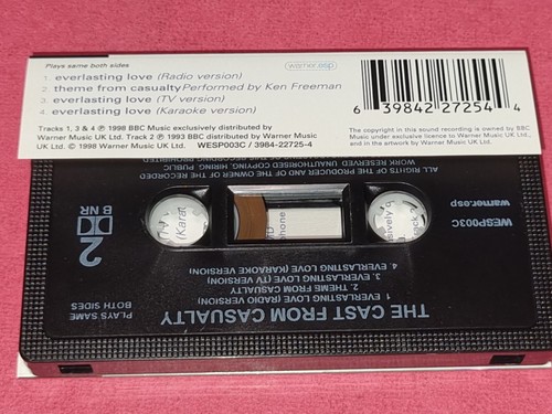 The Cast From Casualty - Everlasting Love Audio Cassette Tape VGC - Picture 2 of 5