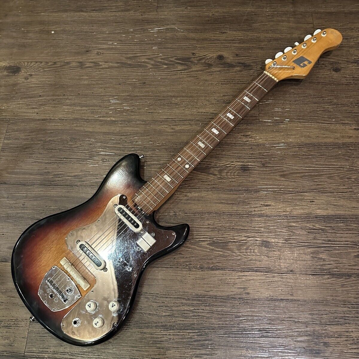 Guyatone LG-65T Electric Guitar GrunSound x957 Made in Japan Guyatone LG-65T Electric Guitar GrunSound x957 Made in Japan