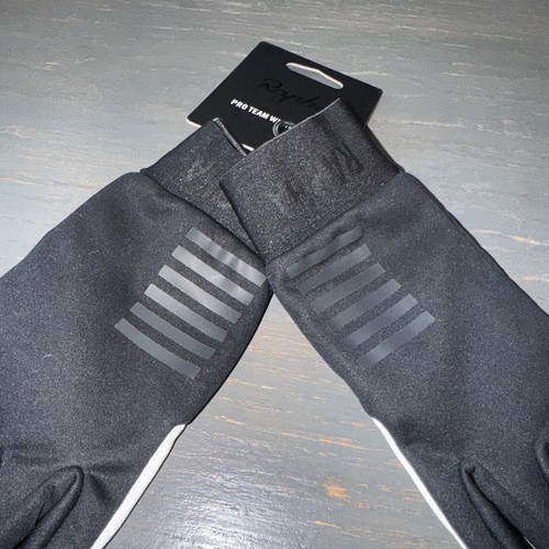 NWT Rapha Pro Team WINTER Gloves Black BLK Size S - Picture 4 of 6