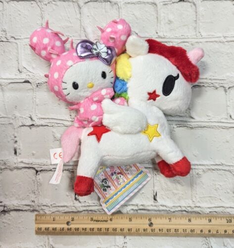 Hello Kitty TOKIDOKI PONY UNICORNO Plush 8.5" 2013 Sanrio RARE! - Picture 3 of 11